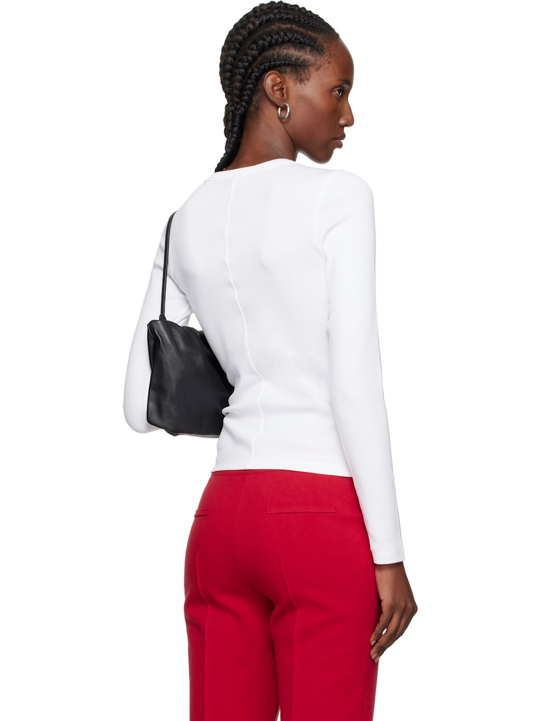 White Jess Longsleeve T-shirt - 3