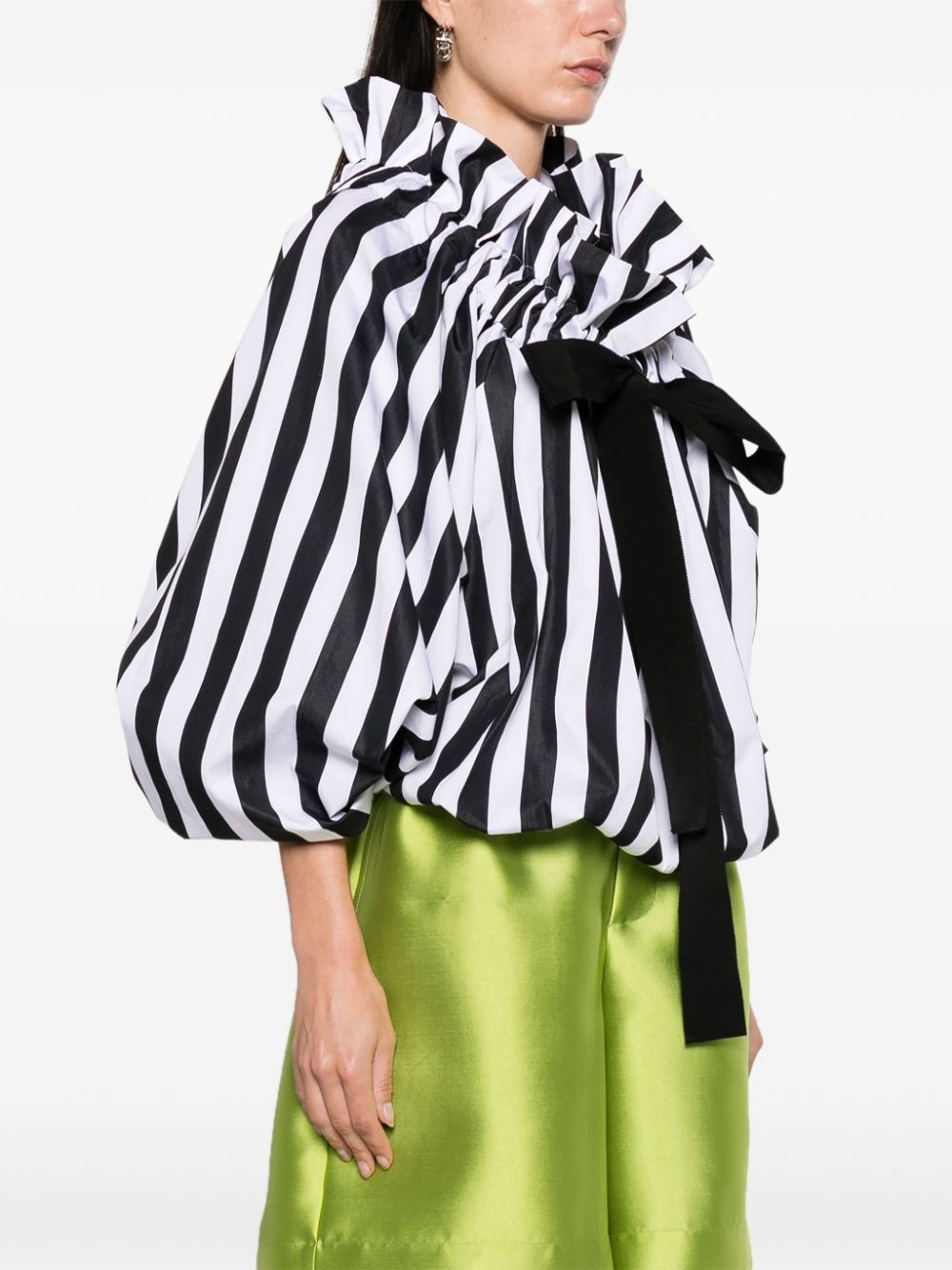 Iconic Volume striped blouse - 3