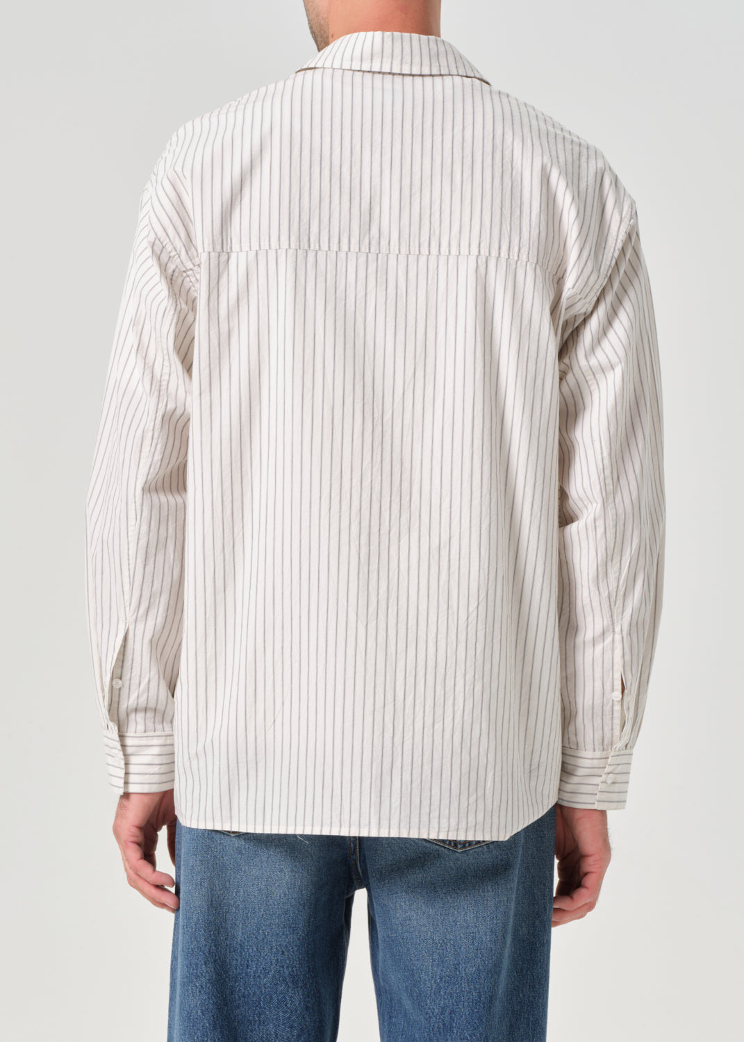 AUREL SHIRT IN GIBBS STRIPE - 3