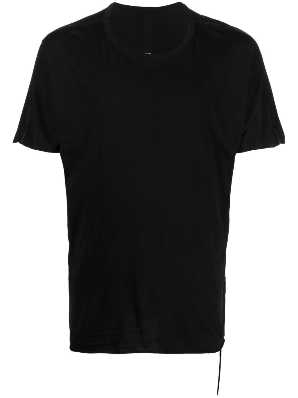 Mister leather-straps cotton T-shirt - 1