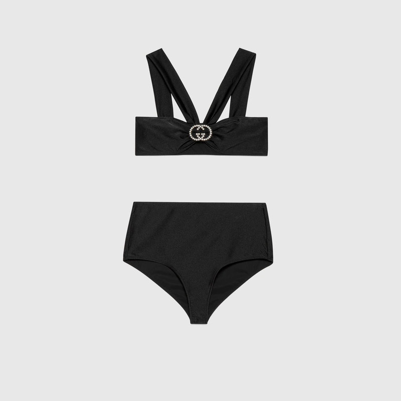 GUCCI Jersey bikini with Interlocking G outlook