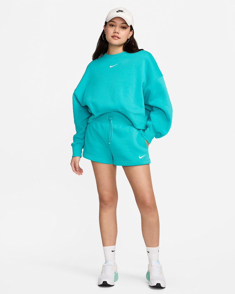 Nike Sportswear Phoenix Fleece Women's High-Waisted Loose Shorts 8