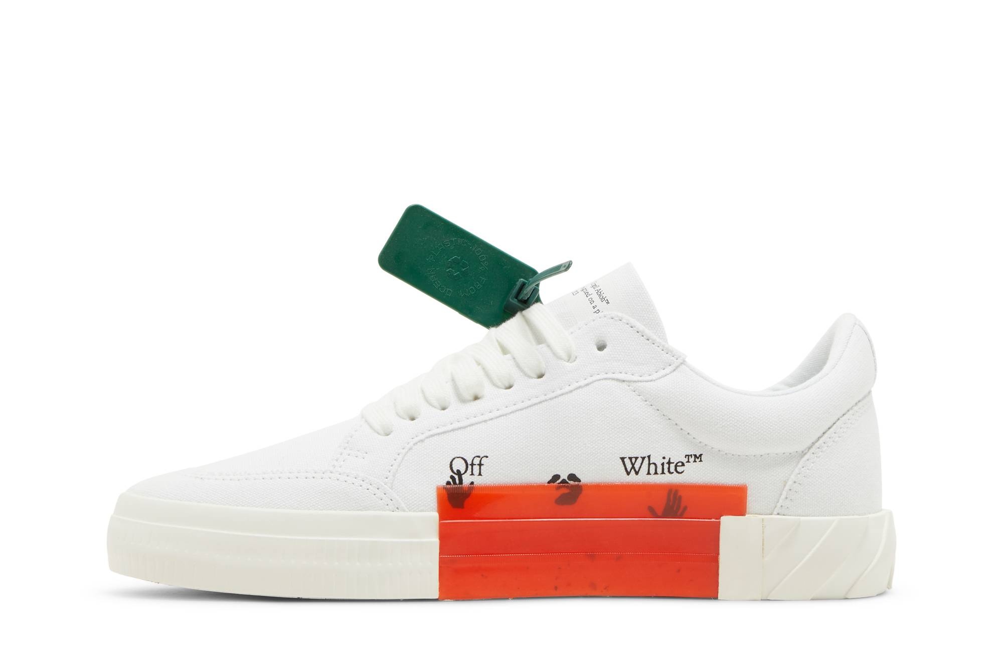 Off-White Vulc Sneaker 'White Black' - 3