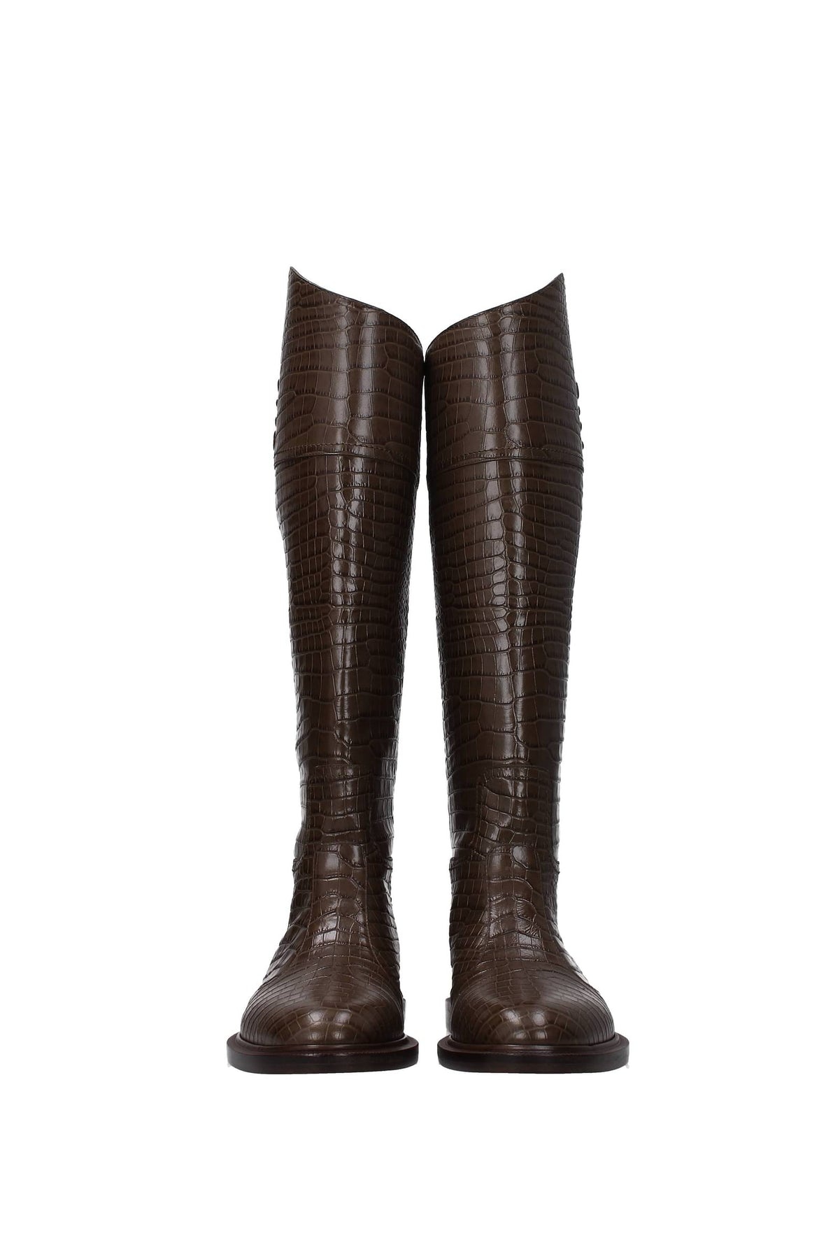 Boots Leather Brown Mud - 3