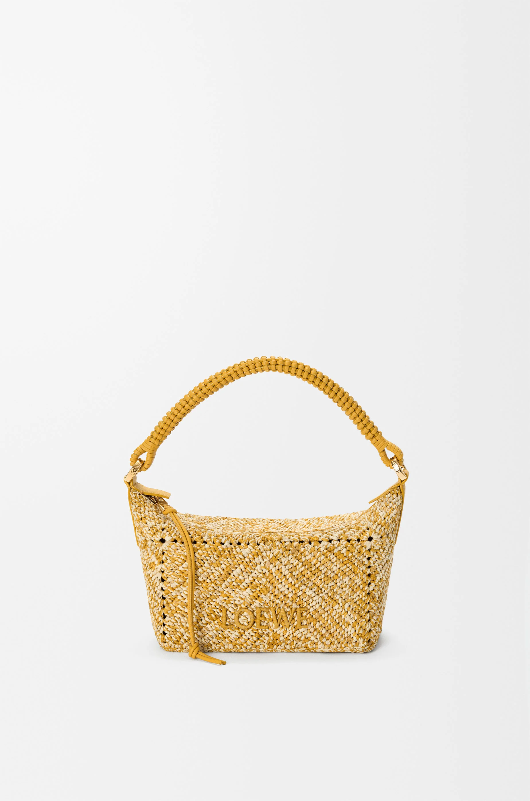 Cala mini bag in melange raffia - 1