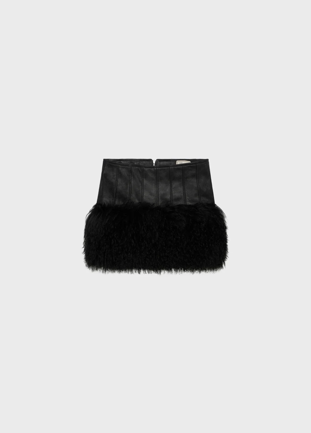 SHEARLING SKIRT - 1