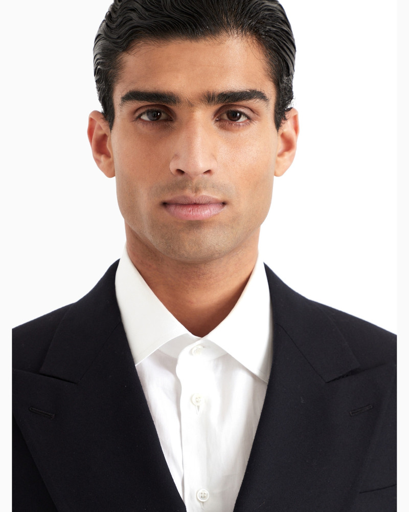 ASV Royal Line double-breasted virgin-wool cloth suit 5