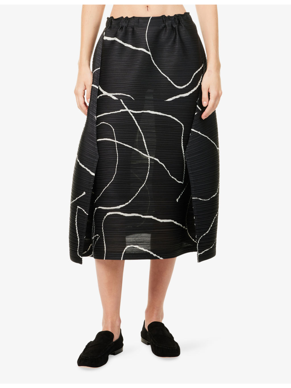 Pause Plisse Knitted Midi Skirt - 3