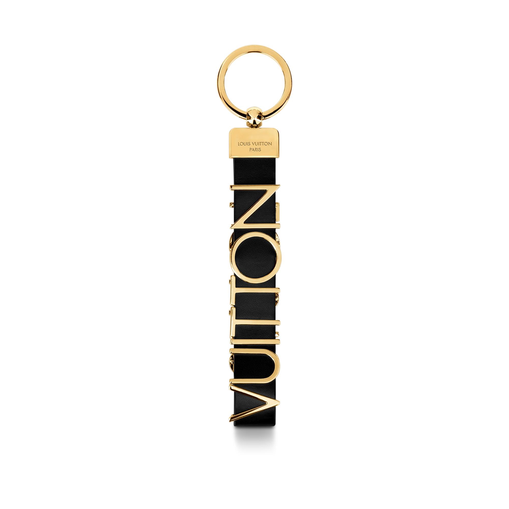 Dragonne Vuitton Lettering Key Holder - 2