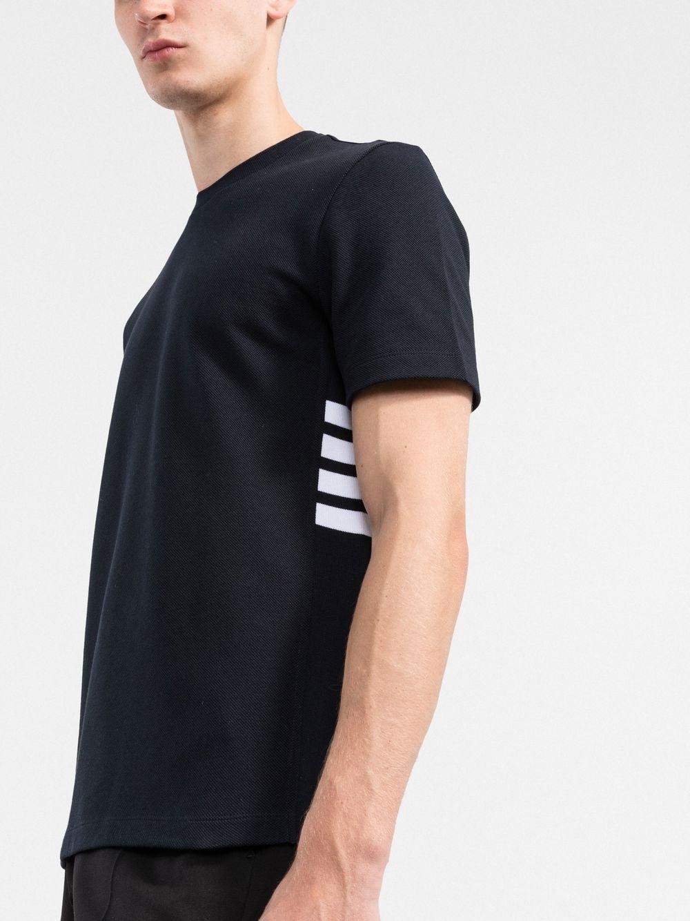 Short Sleeve Tee With Engineered - 3