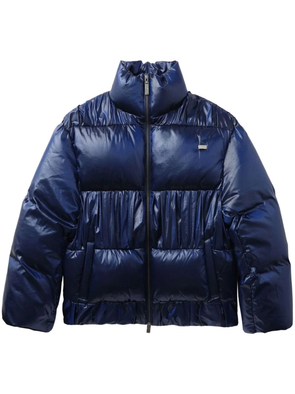 high-neck puffer jacket - 1