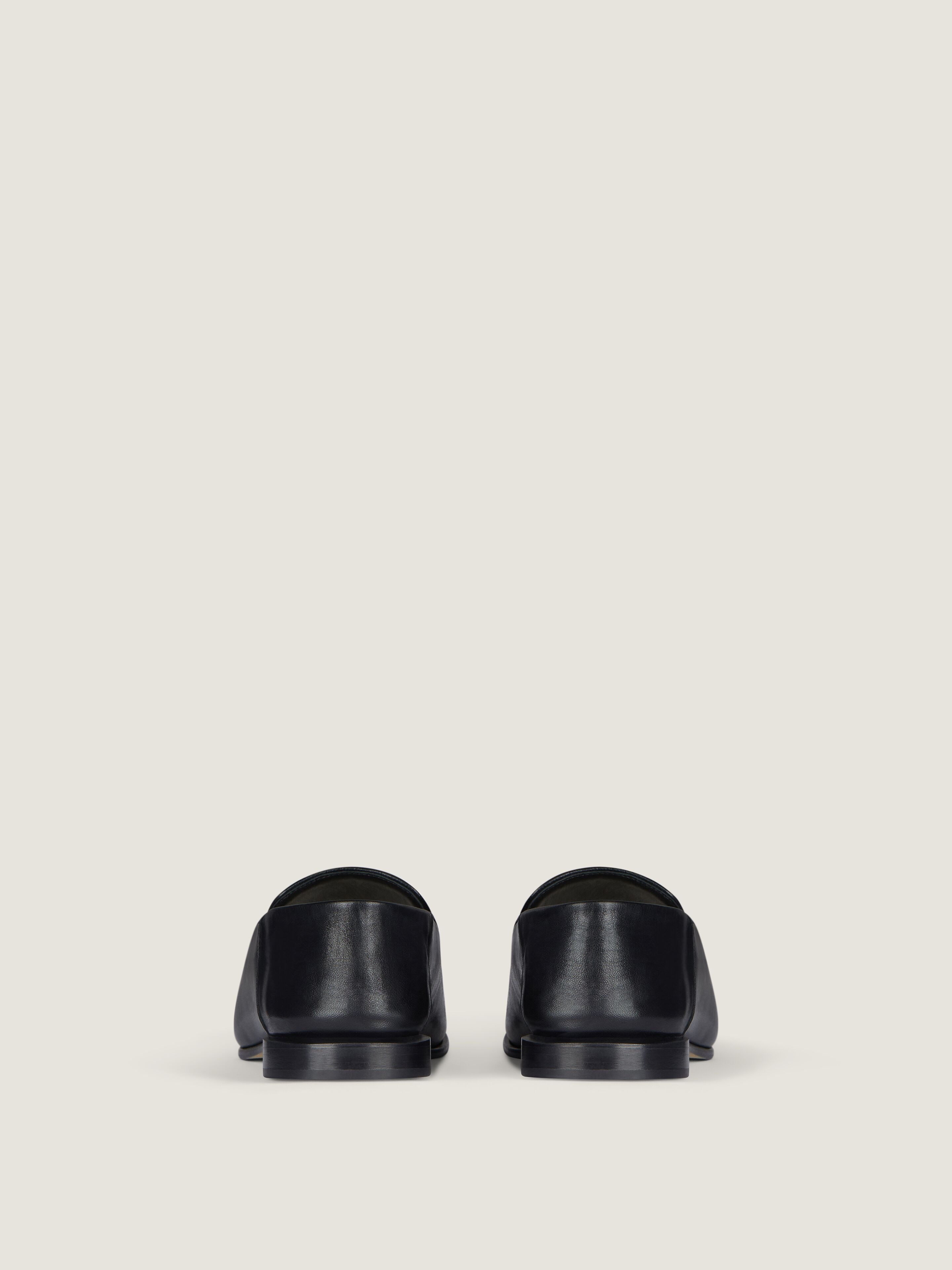 LABEL LOAFERS IN LEATHER - 5