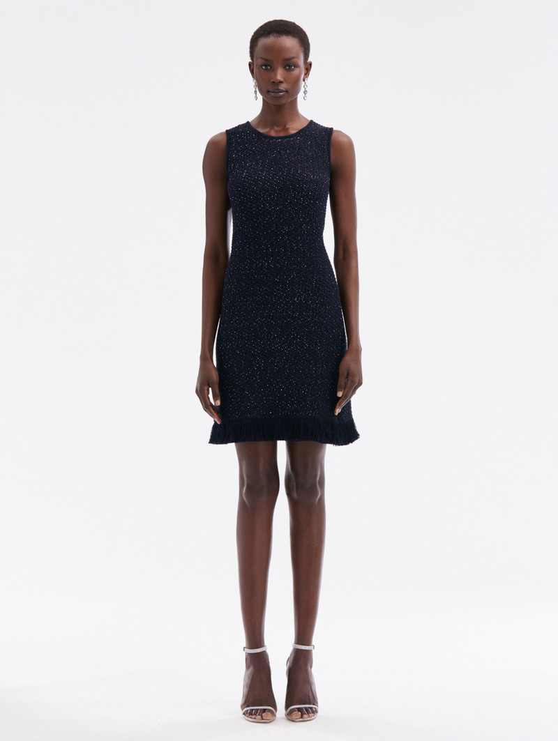SEQUIN TWEED DRESS 1