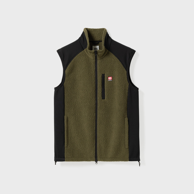 66°NORTH Tindur Shearling Vest outlook