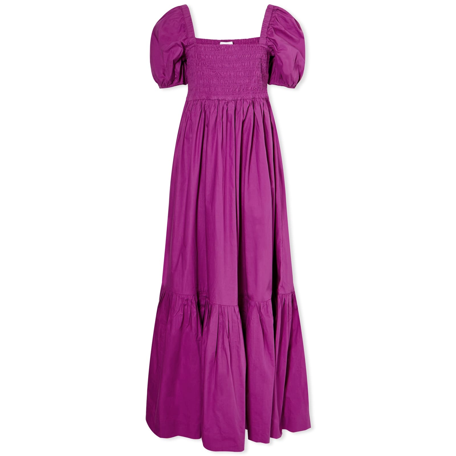 GANNI Smock Maxi Dress - 1