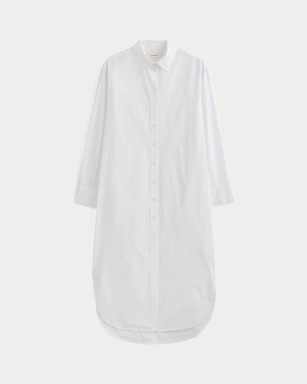 MIDI SHIRTDRESS IN ULTRASOFT COTTON - 1