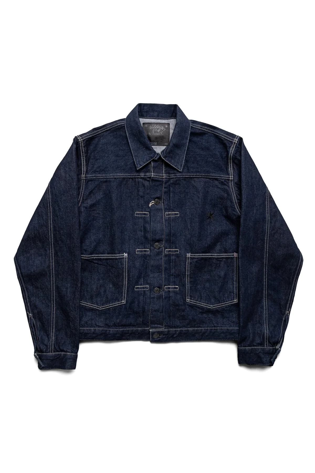 GFC2002 Classic Pleated Denim Jacket - 1