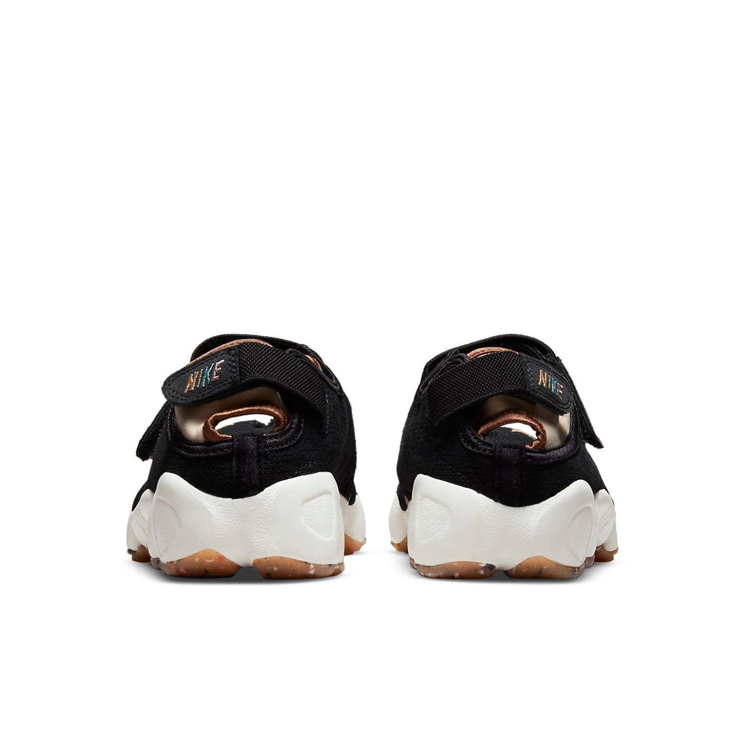 (WMNS) Nike Air Lift Shock Absorption Wear-Resistant Low Top Sports Black Sandals 'Black' DM6441-045 - 5