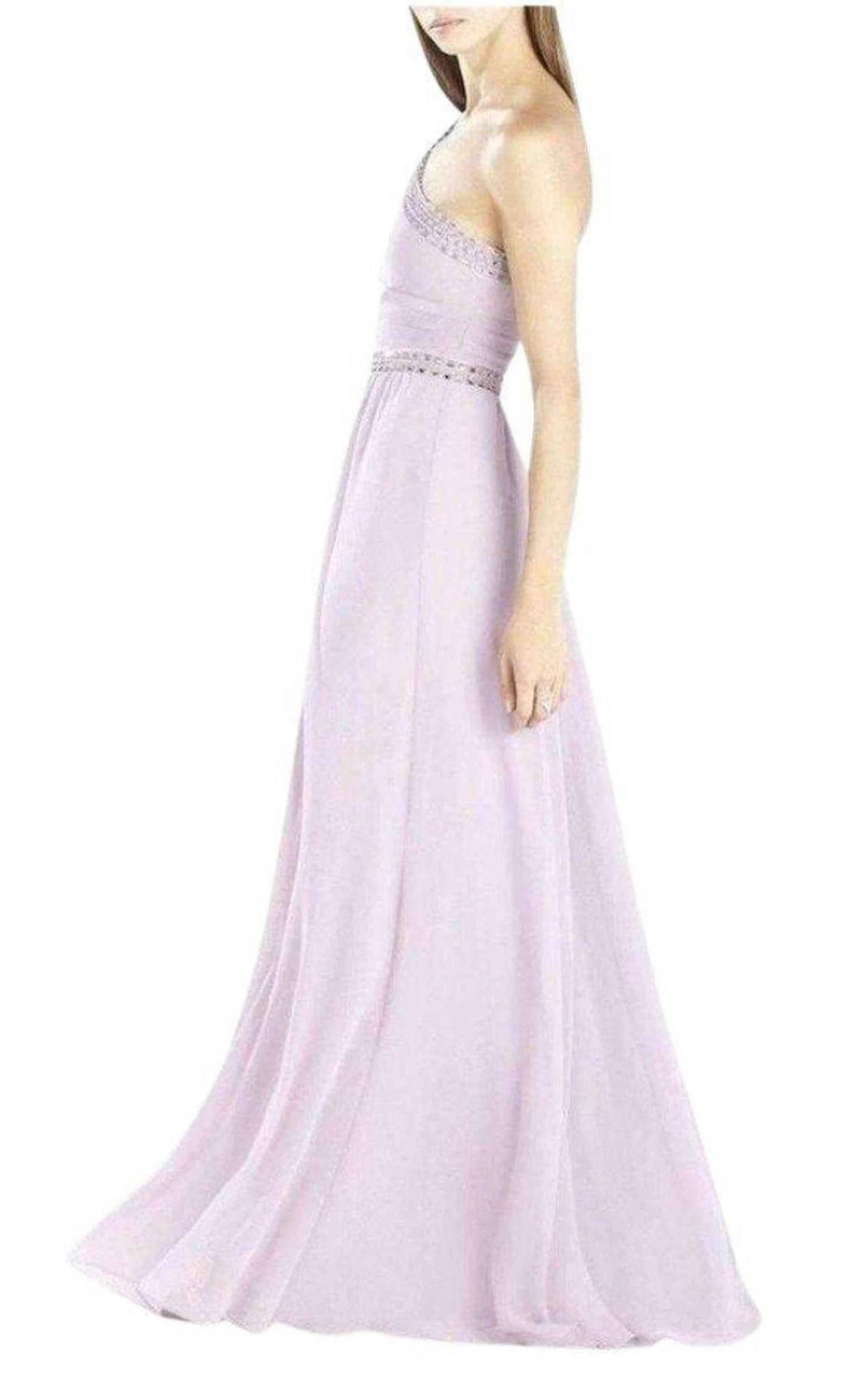 BCBGMAXAZRIA - Daniele One Shoulder Embellished Gown - 3