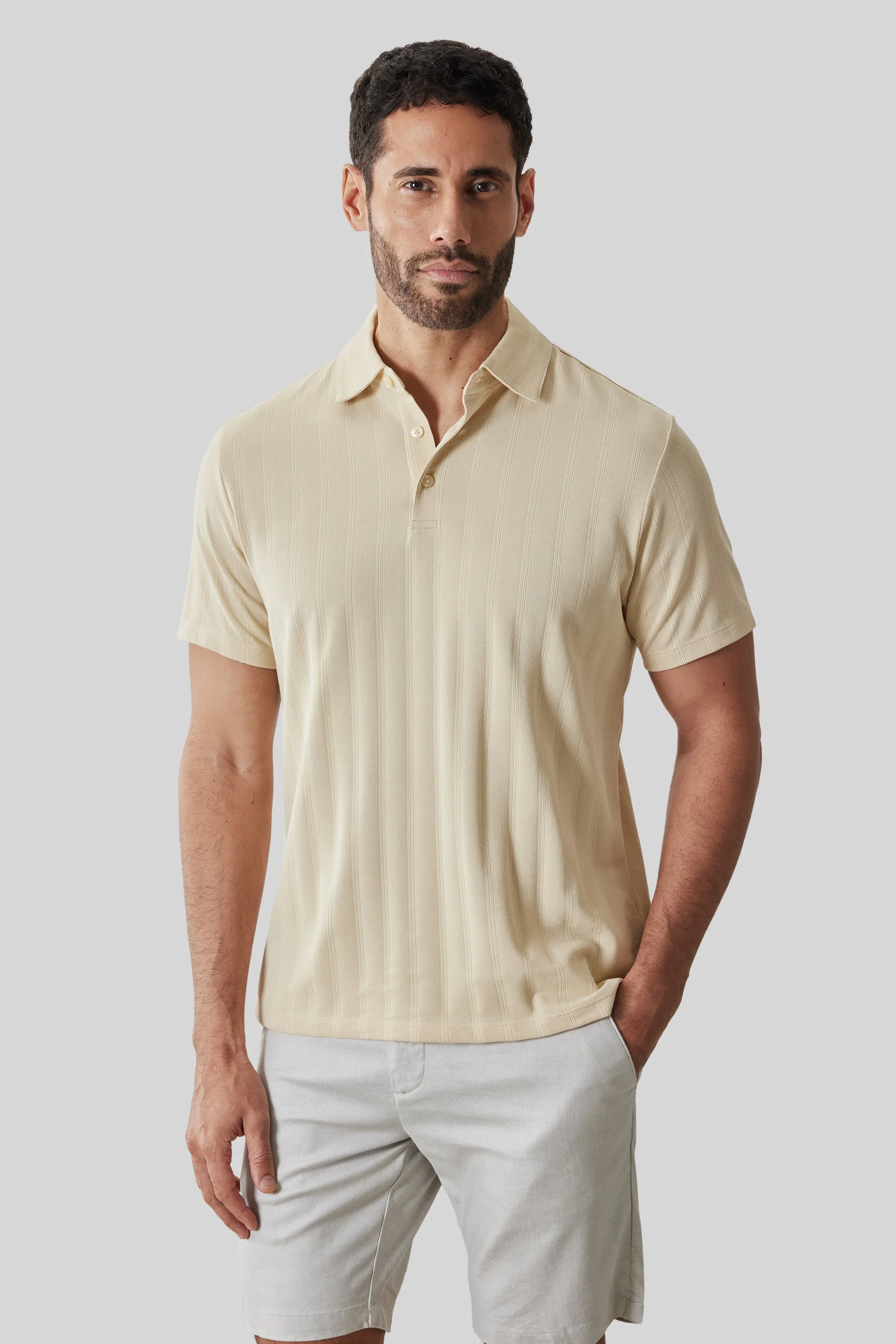 Caspian Short Sleeve Polo - 1