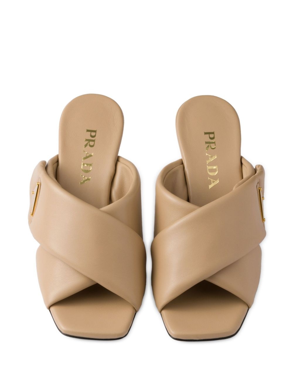 65mm padded mules - 4