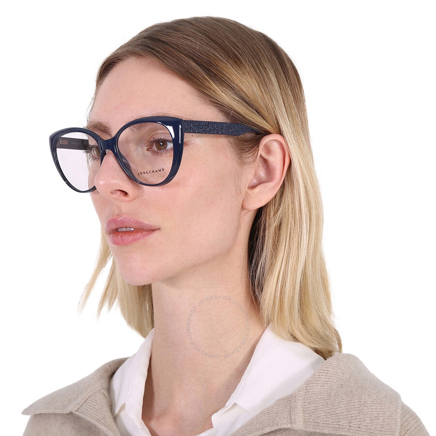 Longchamp Longchamp Demo Cat Eye Ladies Eyeglasses LO2682 424 55