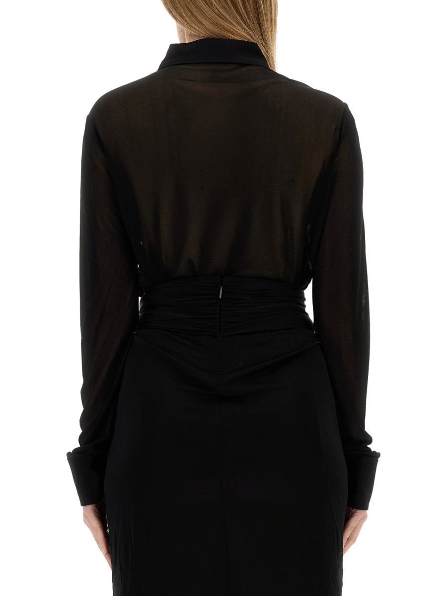 Saint Laurent Women Jersey Shirt - 2