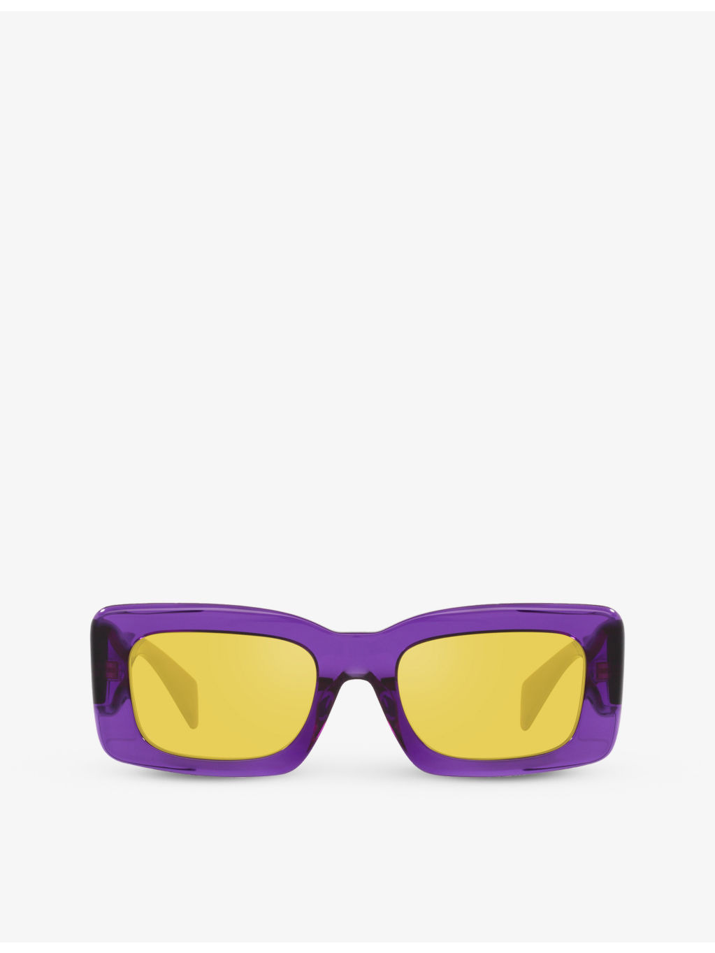 0VE4444U branded-arm rectangle-frame acetate sunglasses - 1