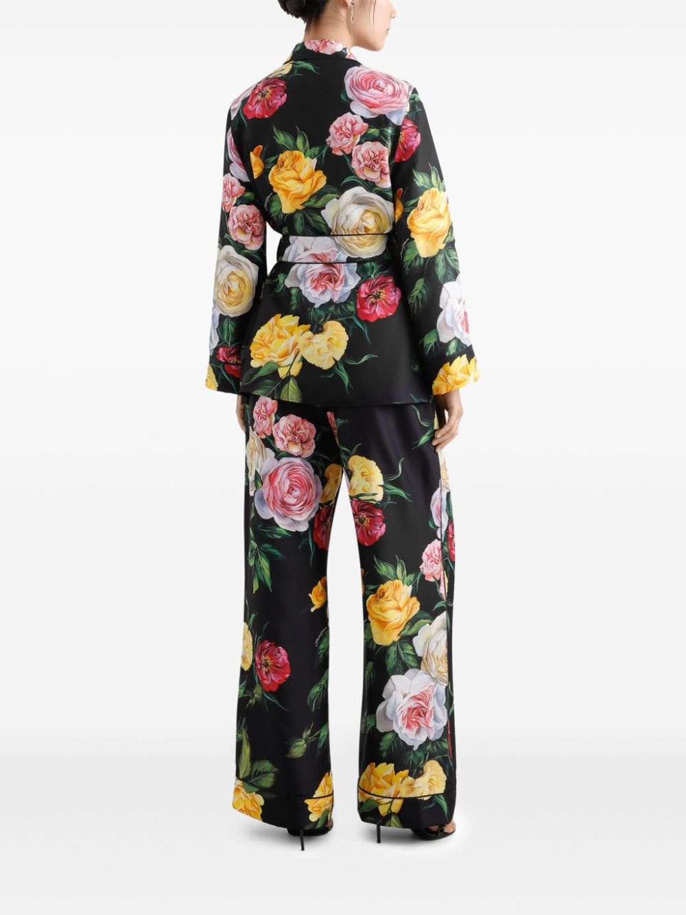 floral-print shirt - 3