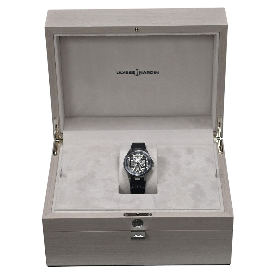 Pre-owned Ulysse Nardin Blast Skeleton X Transparent Dial Men's Watch 3713-260/03 - 2