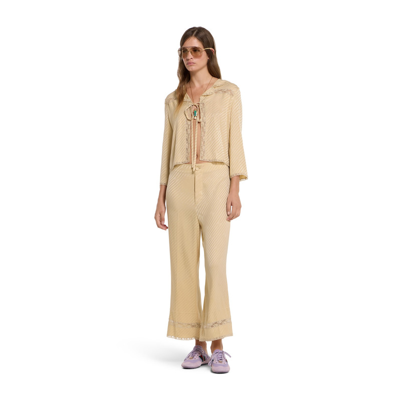 Diagonal GG silk jacquard shirt 3