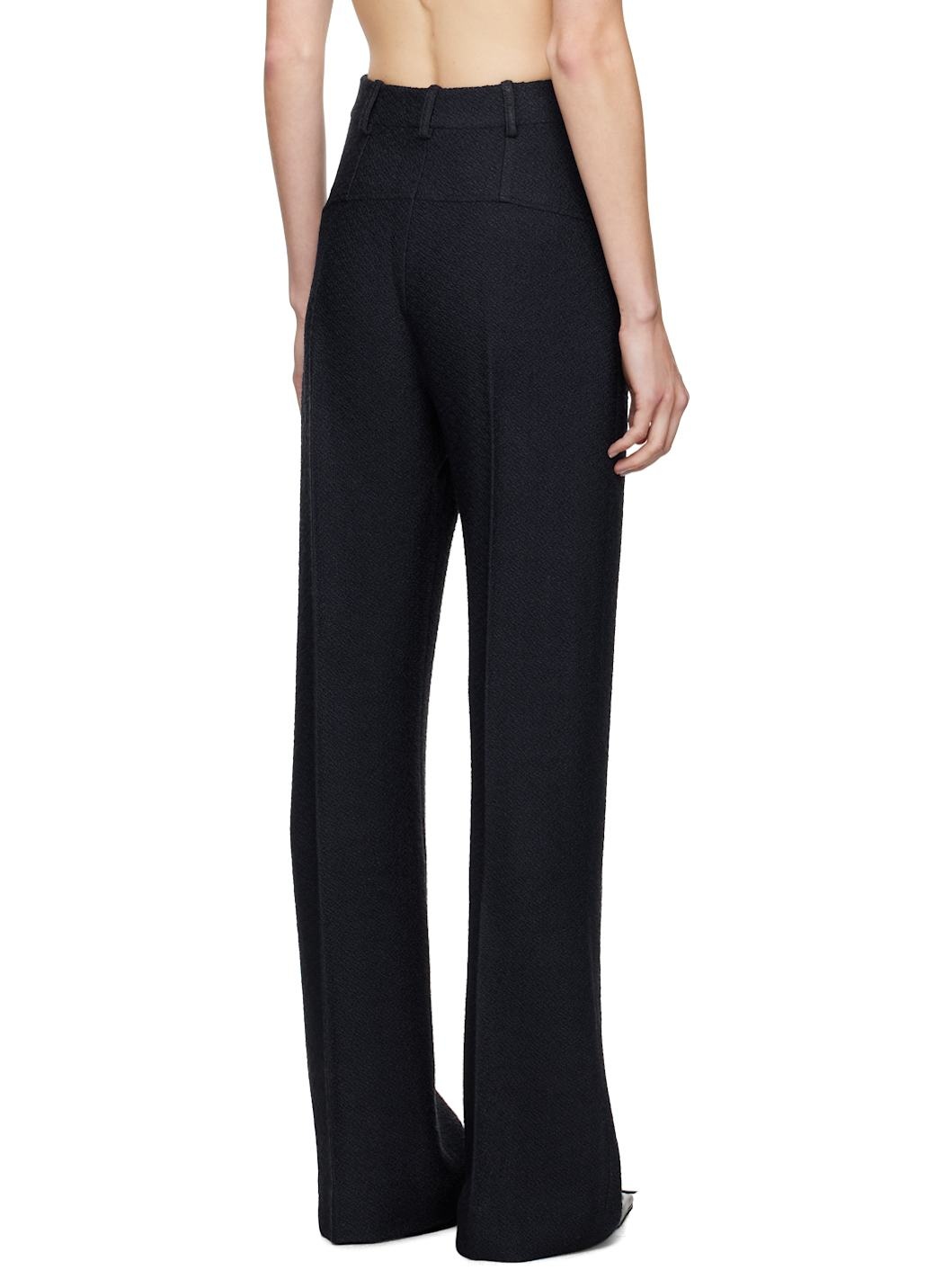 Navy La Casa 'Le pantalon sauge' Trousers - 3