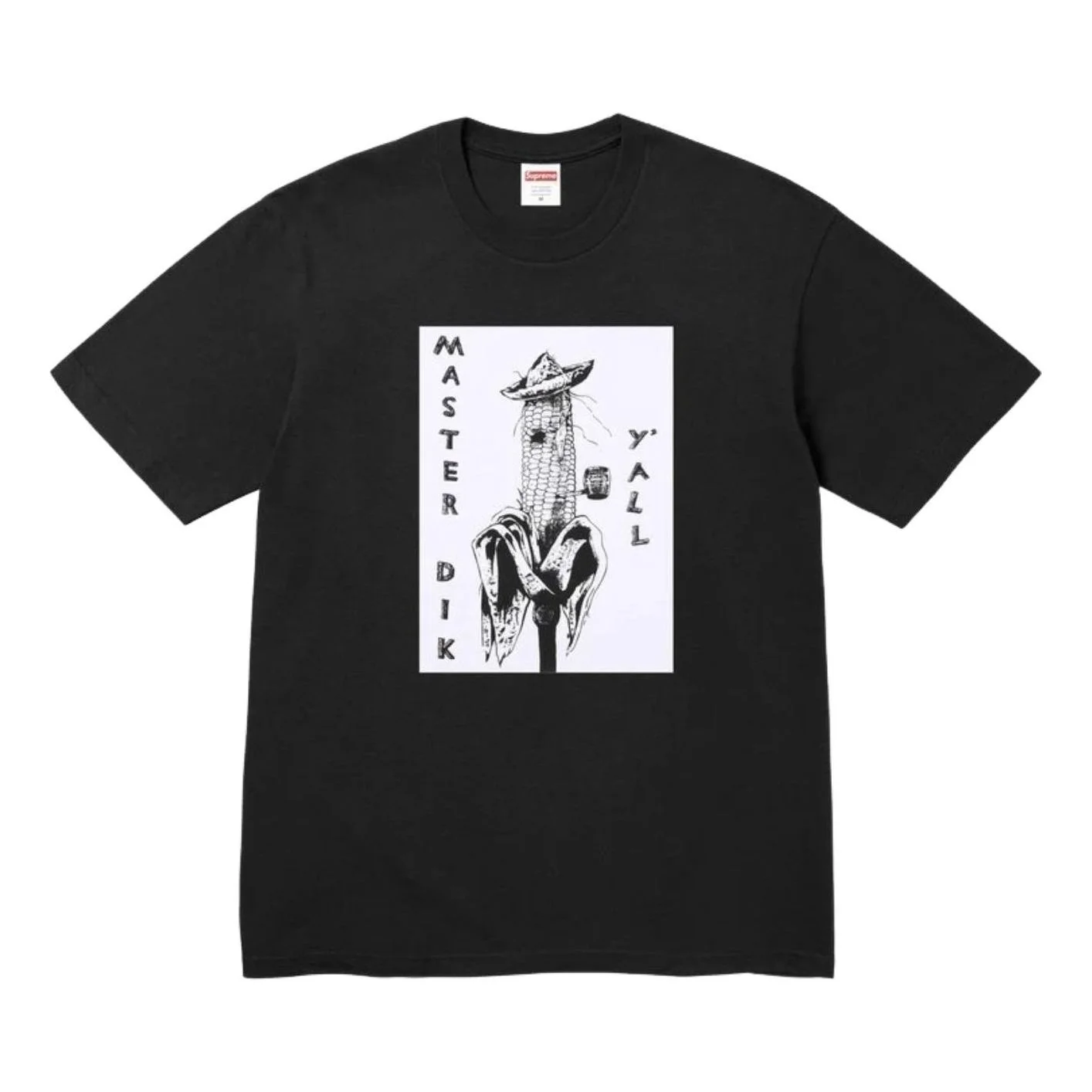 Supreme x Mike Kelley SS26 T-Shirt 'Black' SUP-SS26-175-BLK - 1