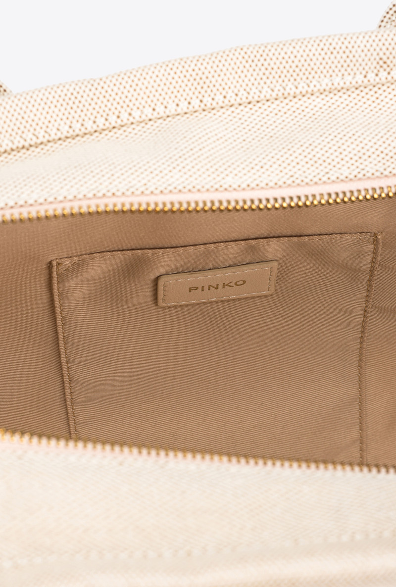 BEACH SHOPPER IN SALT-AND-PEPPER RECYCLED CANVAS 6