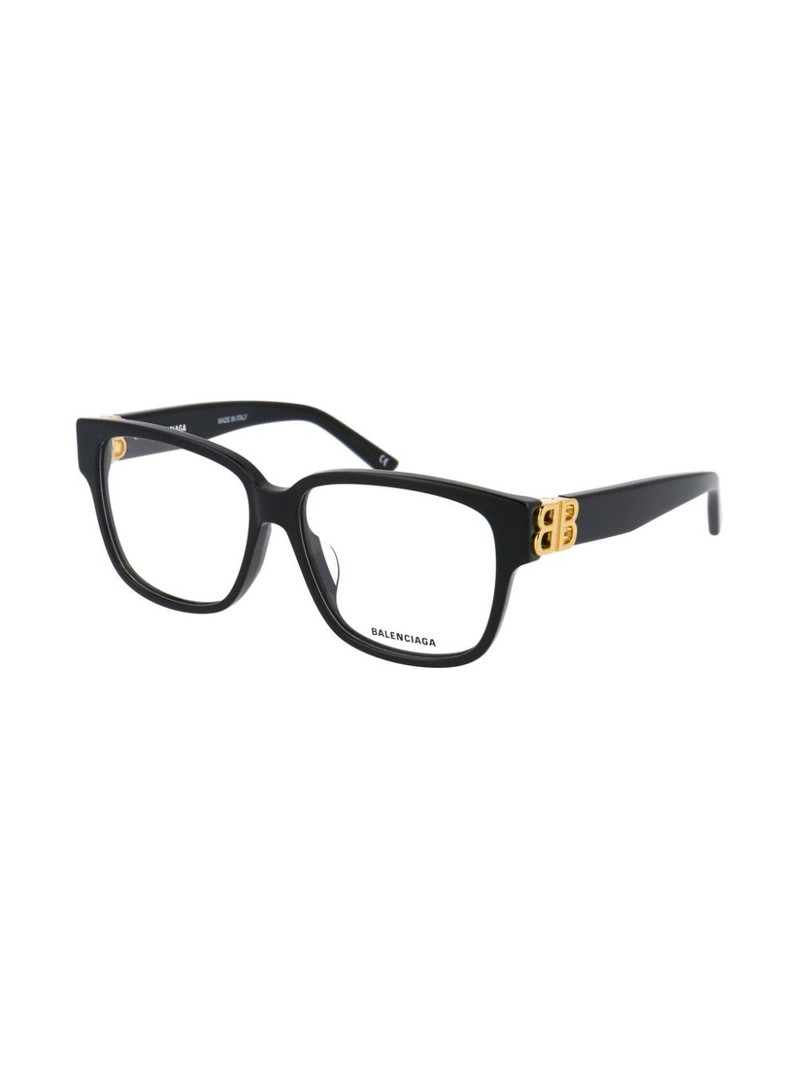 BALENCIAGA BB square glasses outlook