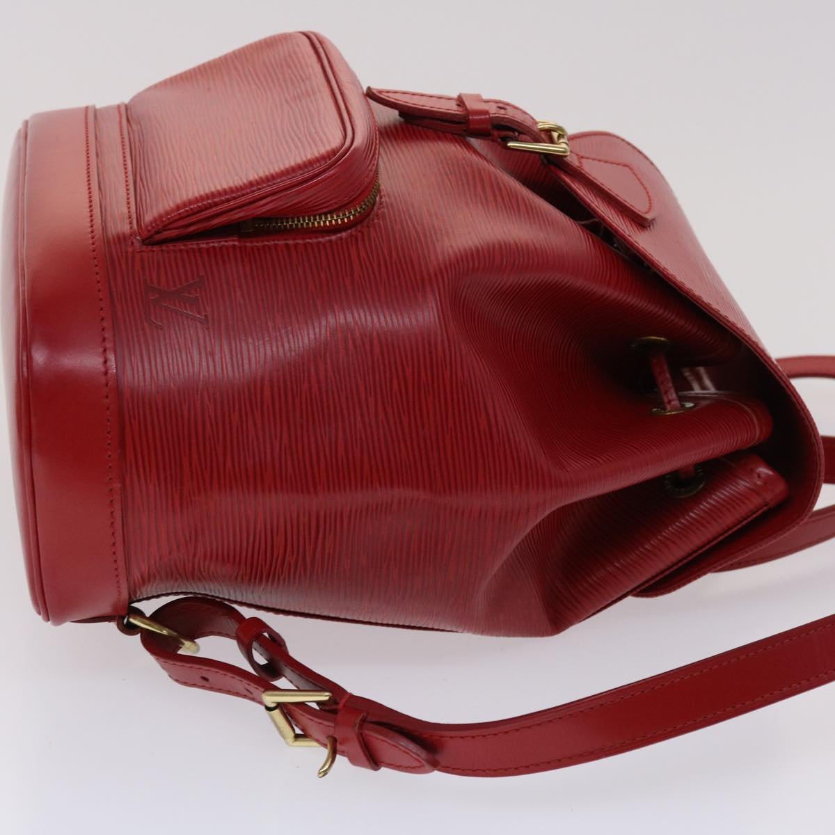 LOUIS VUITTON Epi Montsouris MM Backpack Monaco 700th Red - 3