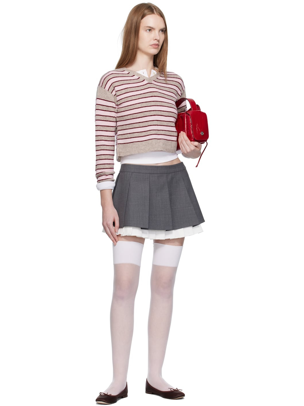 Beige Molly Knit Sweater - 5