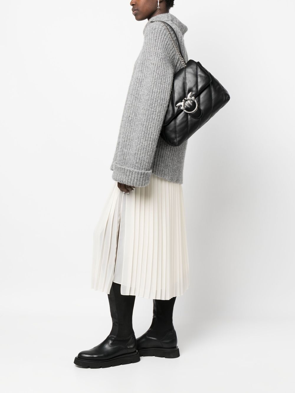 Love Big Puff leather shoulder bag - 2