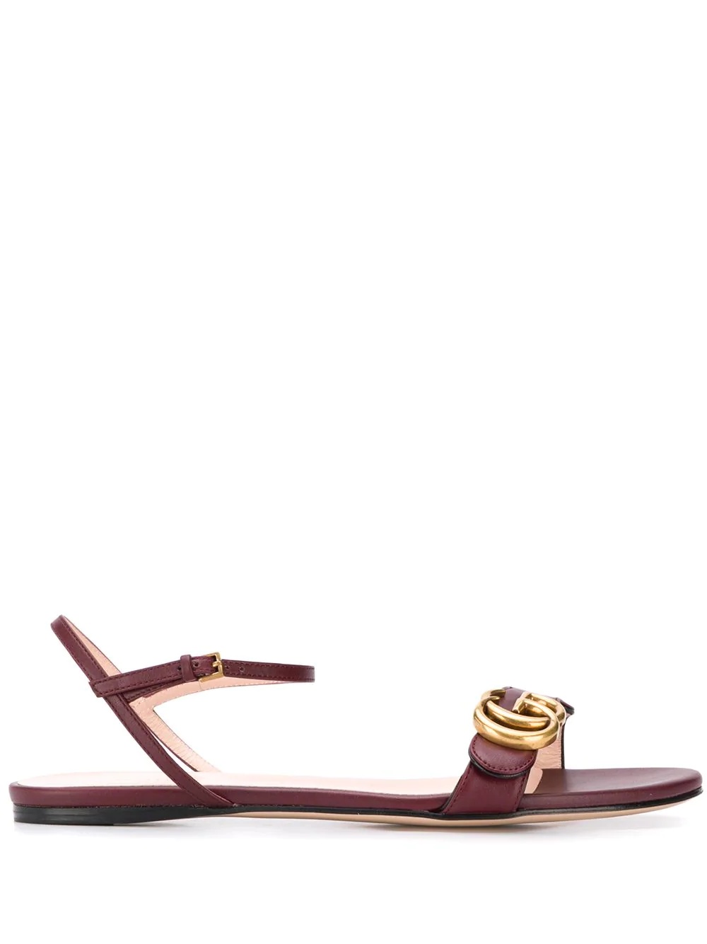 leather Double G sandals - 1