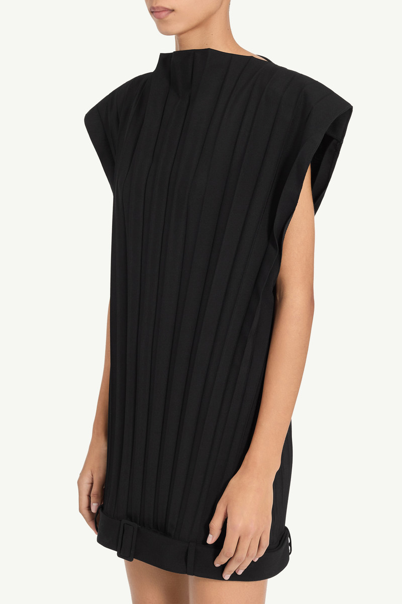 Wool blend mini dress 4