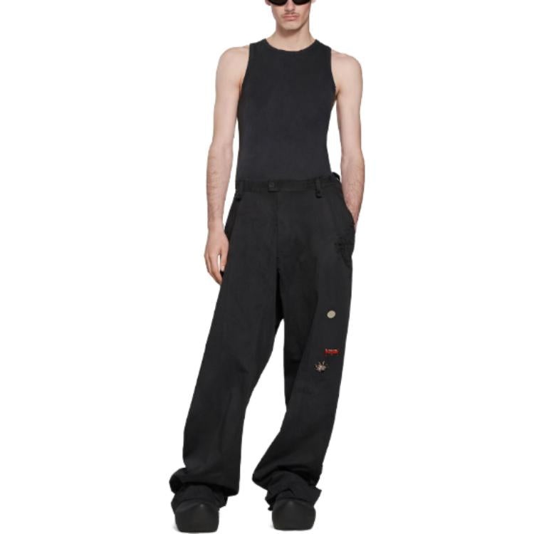 Balenciaga Goth Tailored Pants 'Black' 746497TBP011000 - 3