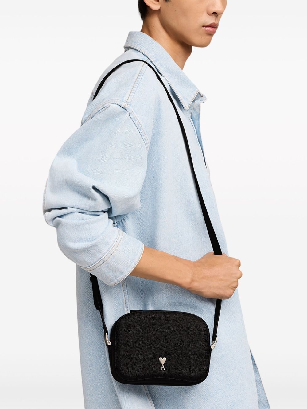 PARIS PARIS LEATHER CAMERA BAG - 2