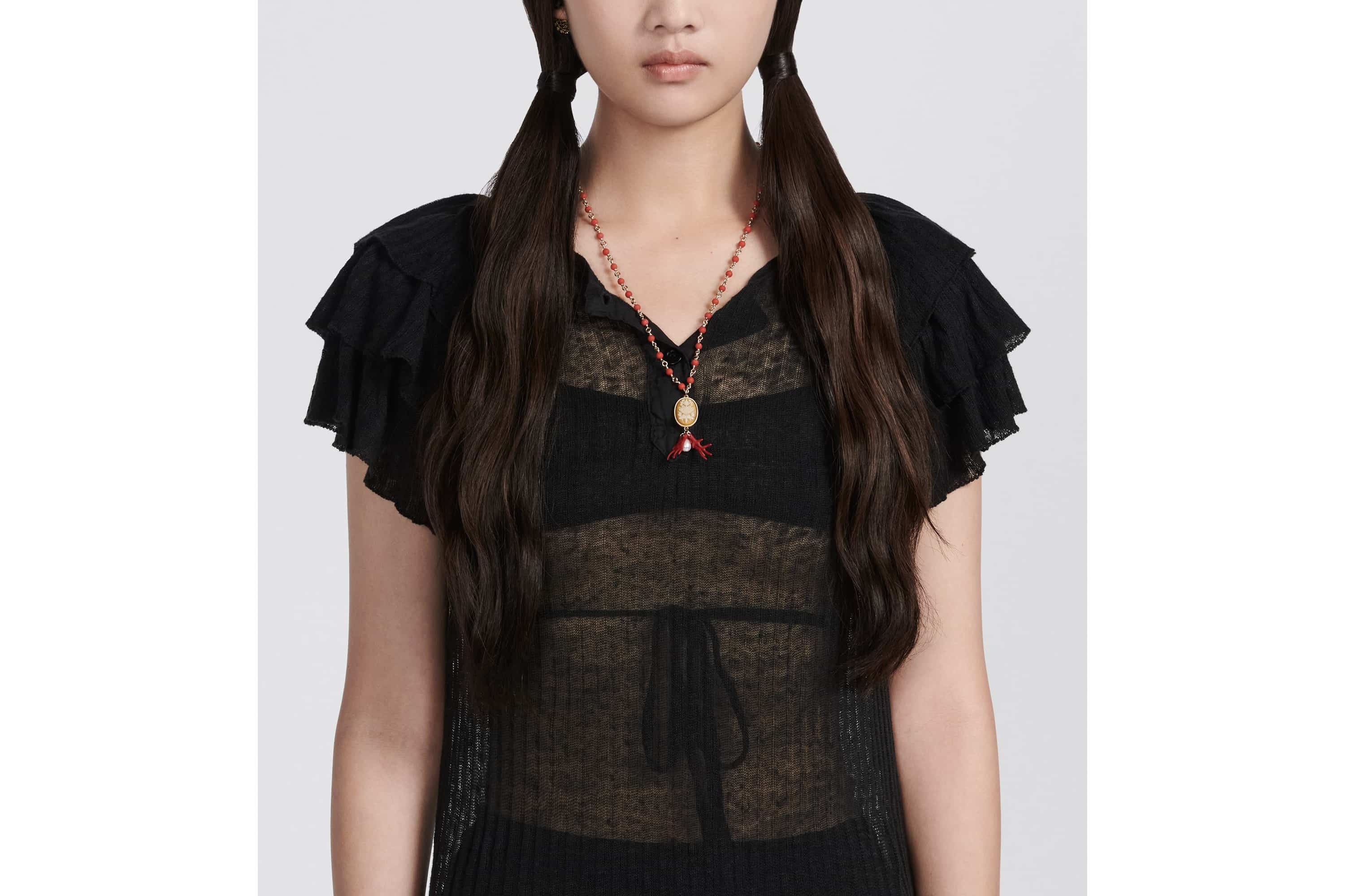 Long Dress with Ruffles - 7