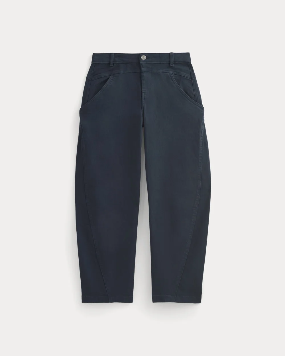 DOUBLE-STITCH BARREL PANT - 1