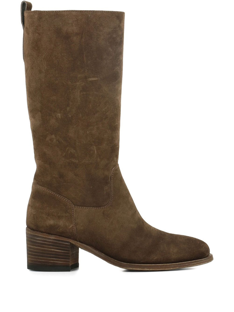 suede mid-calf boots 1
