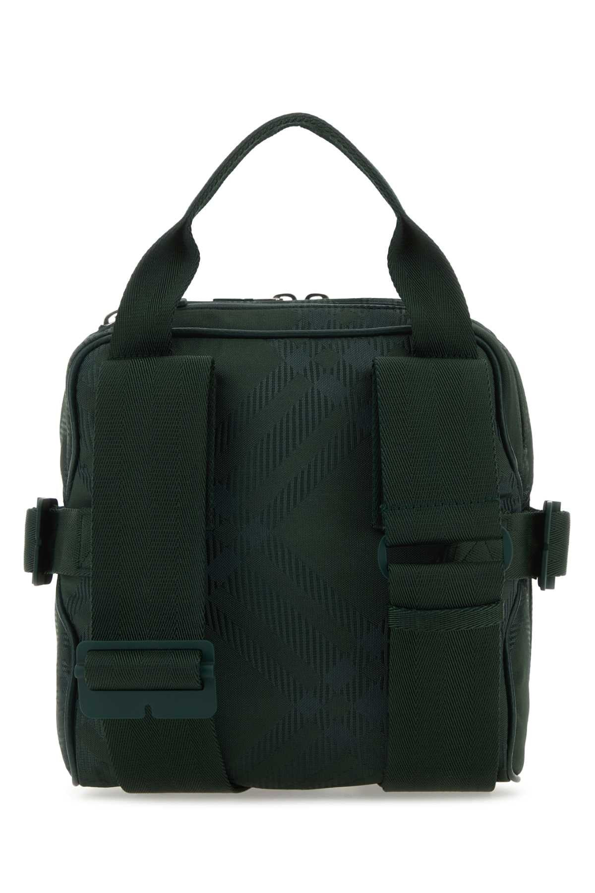 Burberry Men Bottle Green Fabric Crossbody Bag - 3