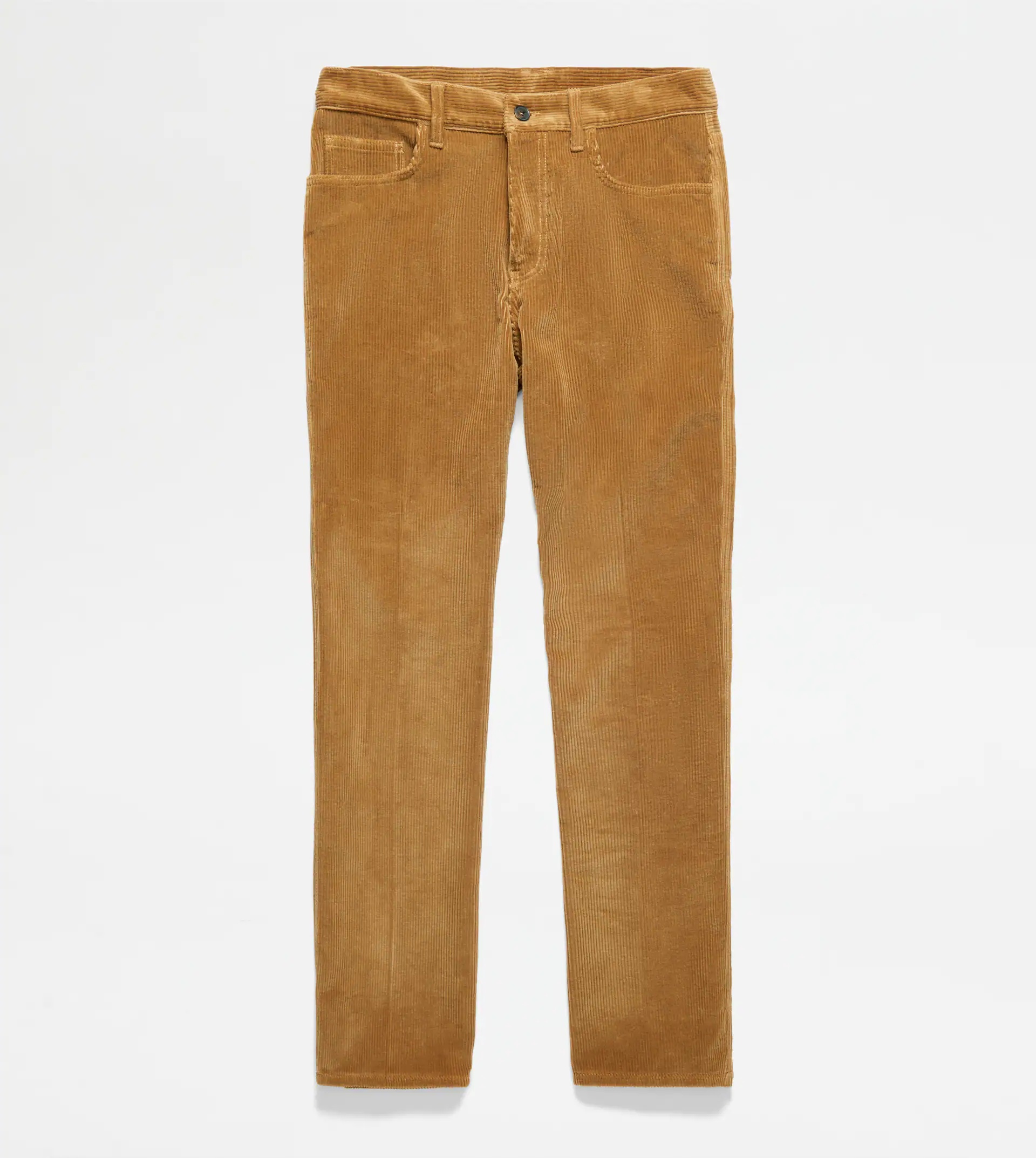 5-POCKET TROUSERS IN VELVET - BEIGE - 1