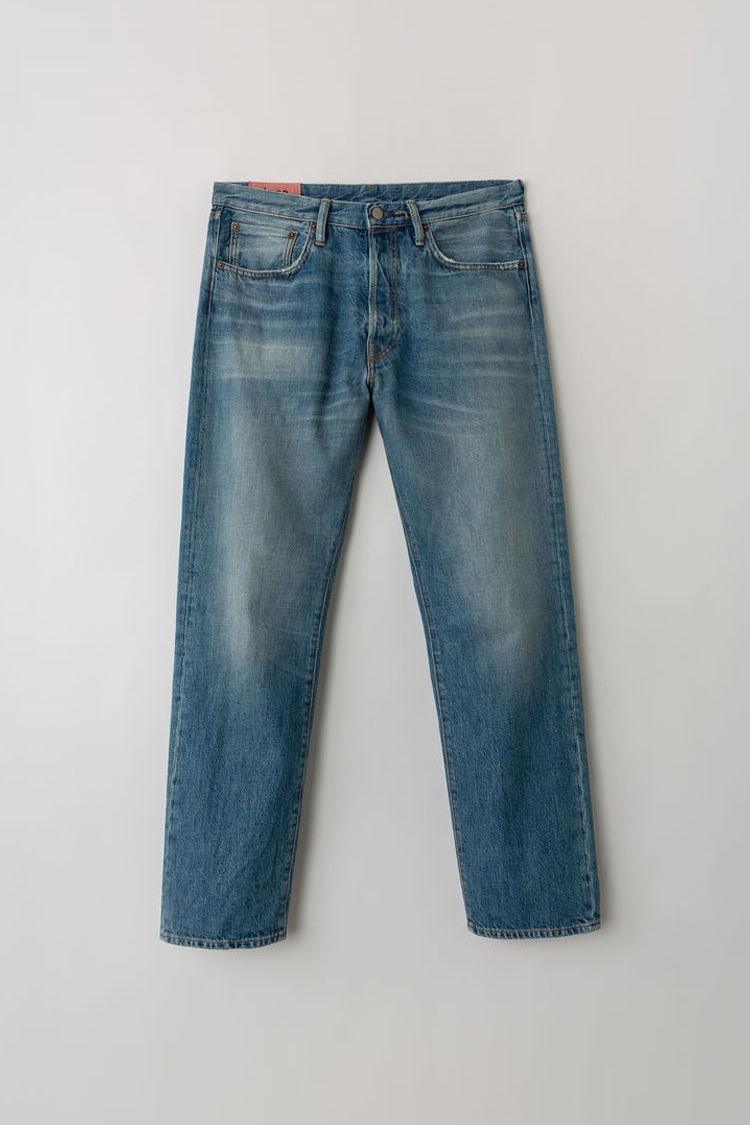 Loose-fit jeans mid blue - 1