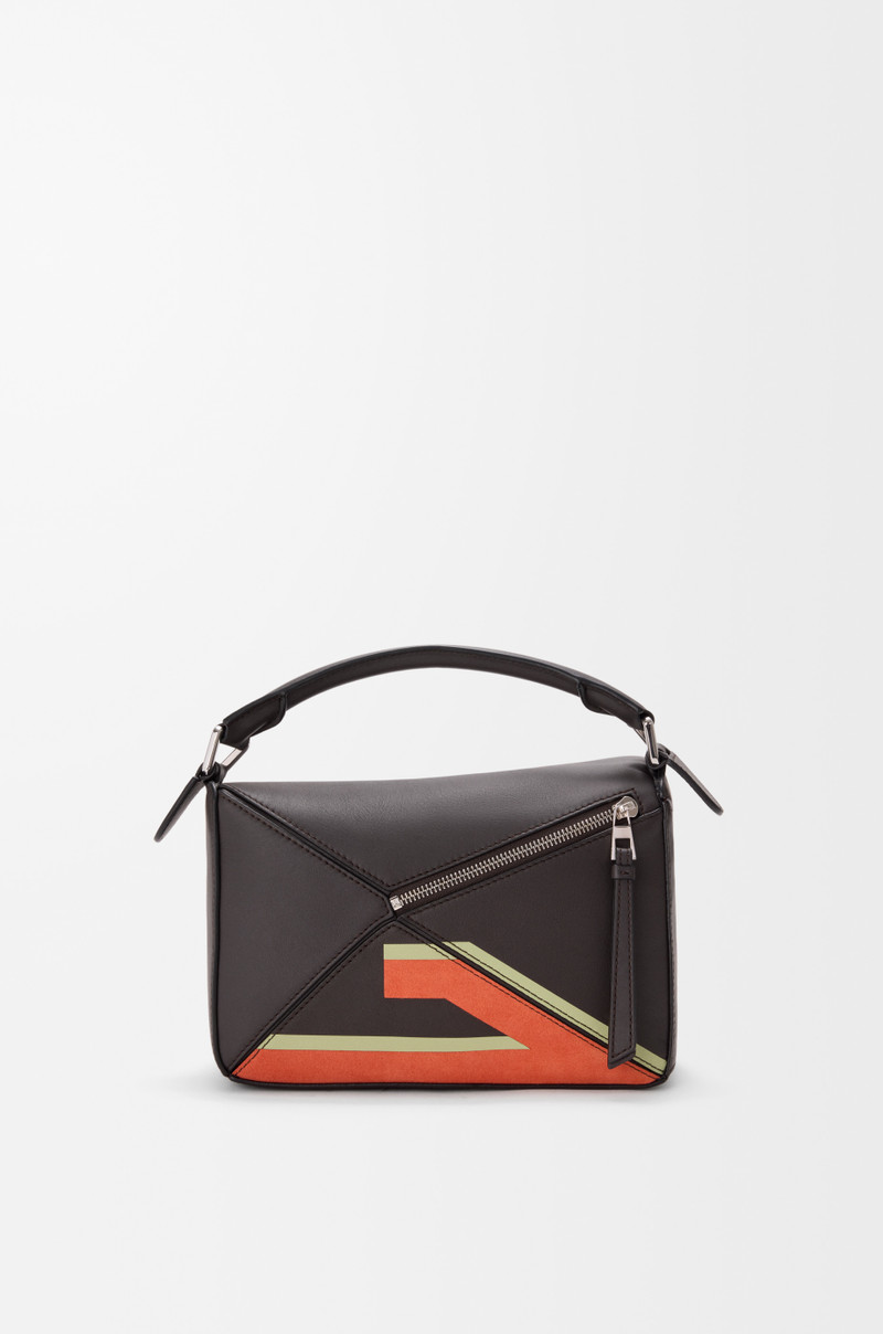 Futurist Cat small Puzzle bag in classic calfskin 6