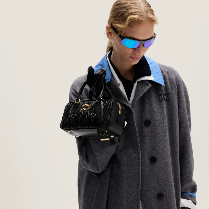 Miu Miu Arcadie matelassé nappa leather bag outlook
